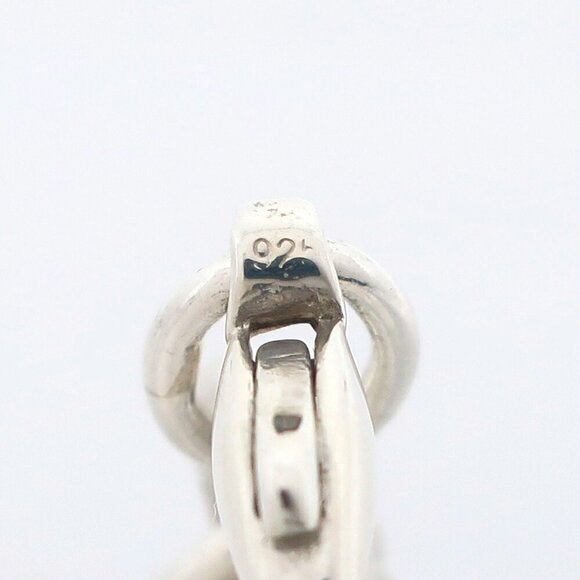 TIFFANY Authentic Silver Heart Charm Bracelet - Picture 6 of 7